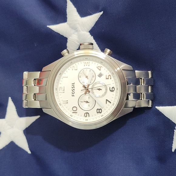 Fossil Other - Fossil All Stainless Steel Men's watch